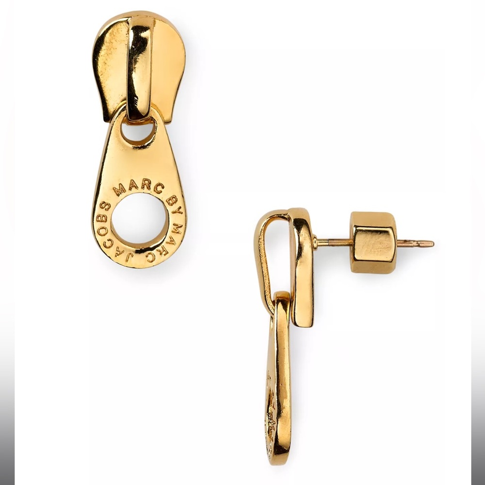 Barely worn MARC by Marc Jacob’s zipper earrings